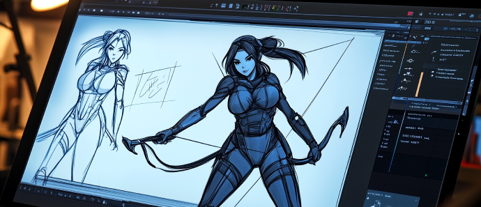 How to create a 2D character
