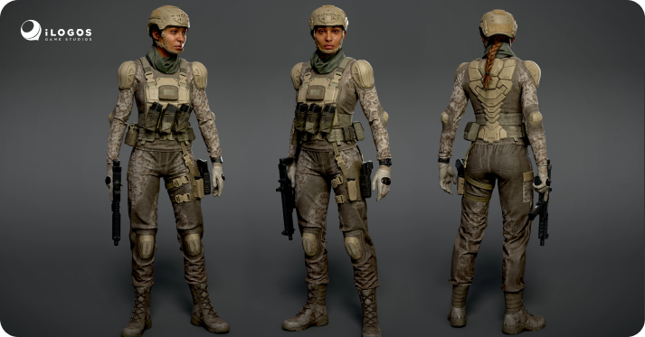 game character modeling