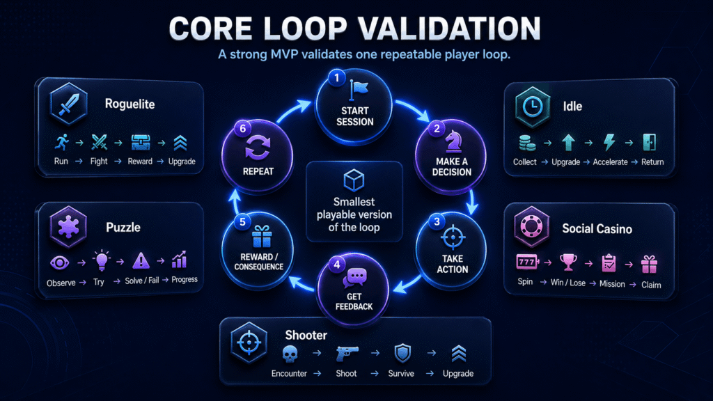Game Core Loop validation