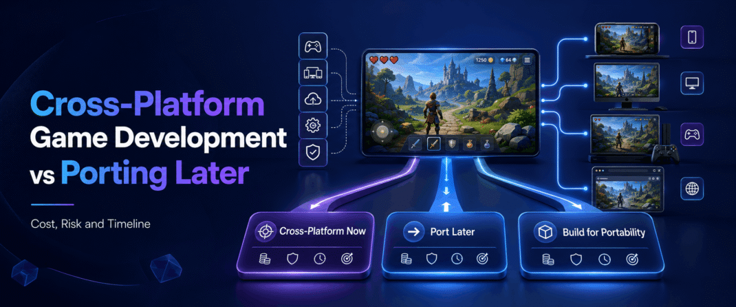 Cross-Platform Game Development vs Porting Later. Cost, Risk and Timeline
